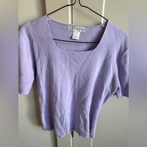 Dress barn lilac blouse